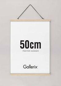 Agățător Poster Lemn de Stejar 50cm-0