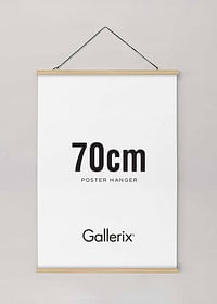Agățător Poster Lemn de Stejar 70cm-0