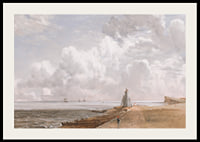 Harwich The Low Lighthouse And Beacon Hill By John Constable-4