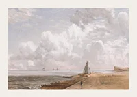 Harwich The Low Lighthouse And Beacon Hill By John Constable-5