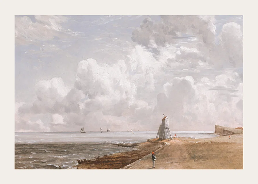 Harwich The Low Lighthouse And Beacon Hill By John Constable-12