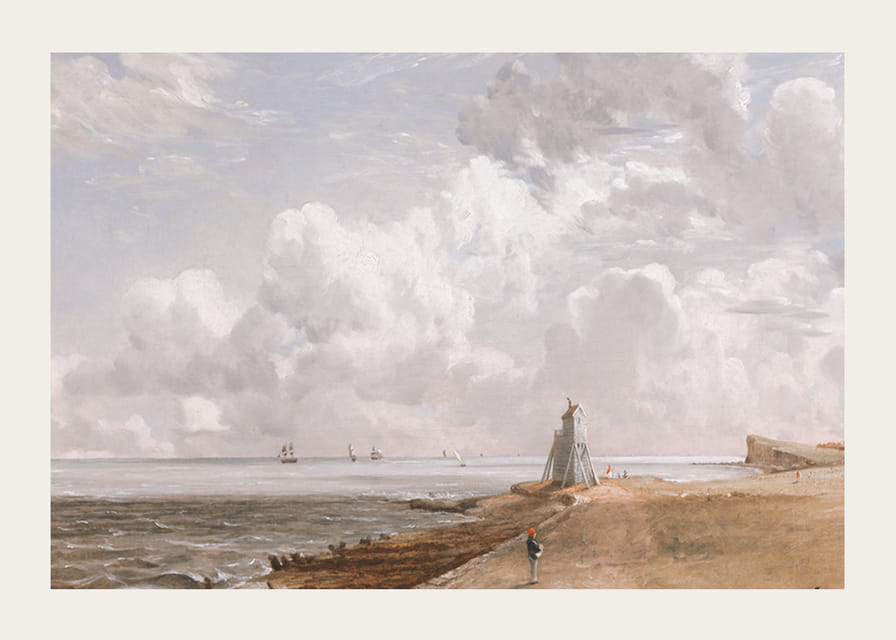 Harwich The Low Lighthouse And Beacon Hill By John Constable-12