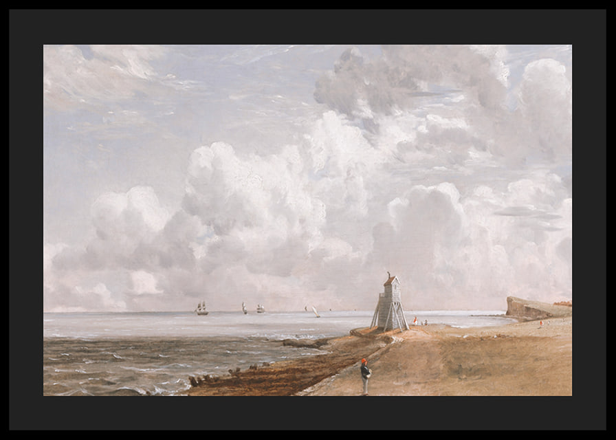 Harwich The Low Lighthouse And Beacon Hill By John Constable-12