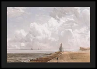 Harwich The Low Lighthouse And Beacon Hill By John Constable-6