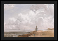 Harwich The Low Lighthouse And Beacon Hill By John Constable-6