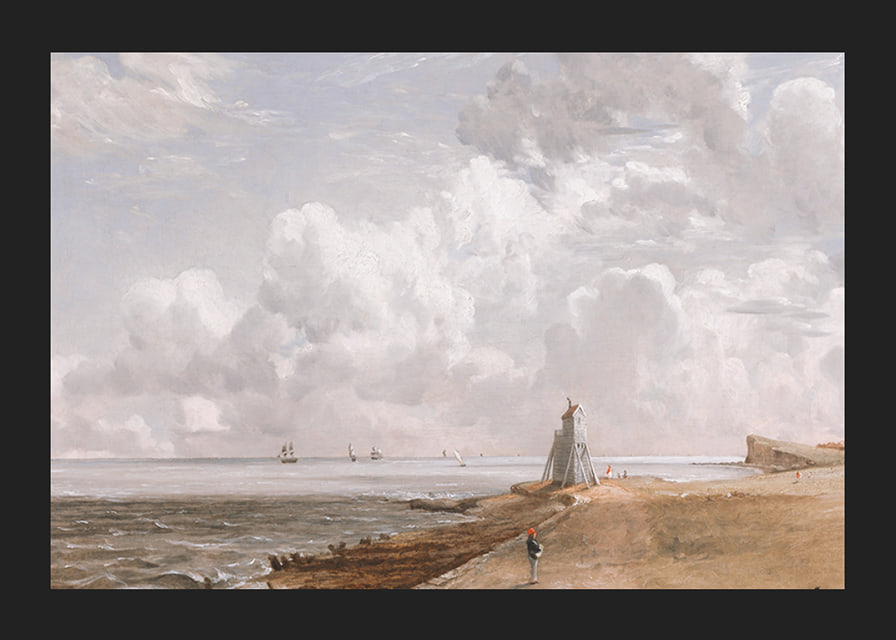 Harwich The Low Lighthouse And Beacon Hill By John Constable-12