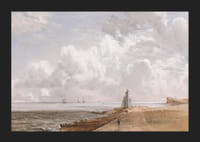 Harwich The Low Lighthouse And Beacon Hill By John Constable-7