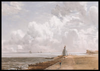 Harwich The Low Lighthouse And Beacon Hill By John Constable-8
