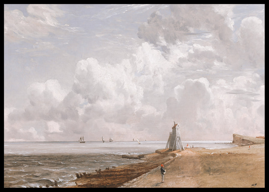 Harwich The Low Lighthouse And Beacon Hill By John Constable-12