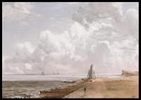 Harwich The Low Lighthouse And Beacon Hill By John Constable-8