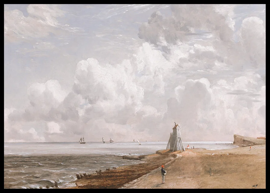 Harwich The Low Lighthouse And Beacon Hill By John Constable-12