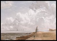 Harwich The Low Lighthouse And Beacon Hill By John Constable-2