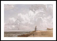 Harwich The Low Lighthouse And Beacon Hill By John Constable-2