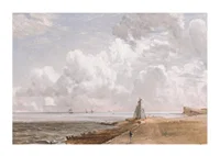 Harwich The Low Lighthouse And Beacon Hill By John Constable-3