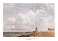 Harwich The Low Lighthouse And Beacon Hill By John Constable-1