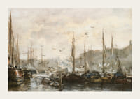 Harbour View By Jacob Maris-5