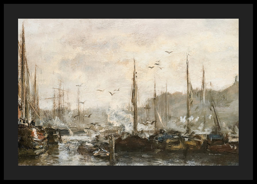 Harbour View By Jacob Maris-12