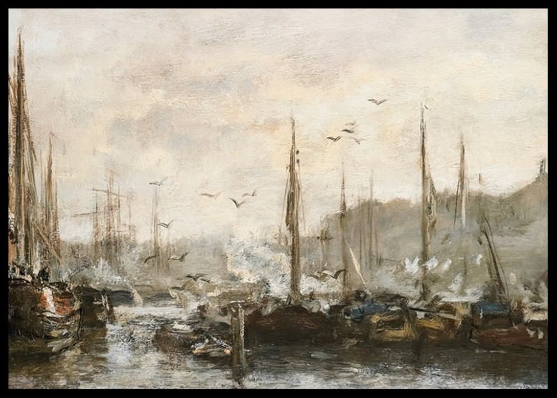 Harbour View By Jacob Maris-12