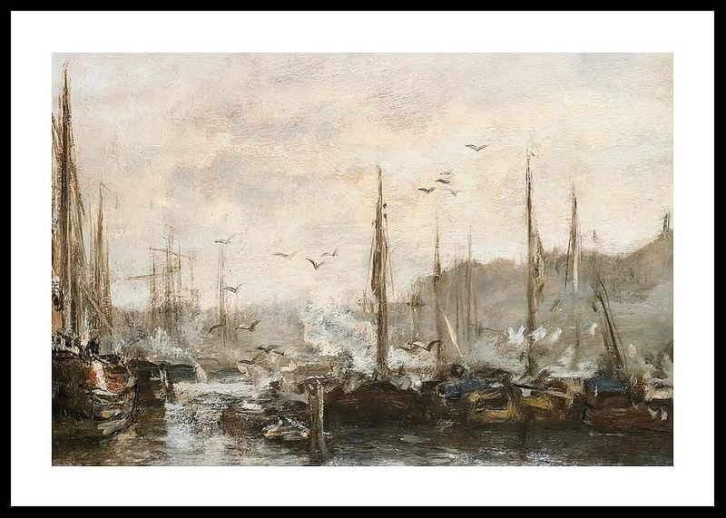 Harbour View By Jacob Maris-12