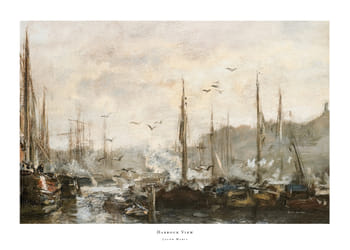 Plakat Harbour View By Jacob Maris