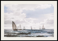 Sejlskibe I Sundet Syd For Kronborg By Carl Frederik Sørensen-4
