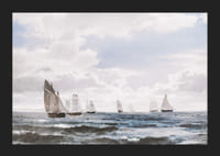 Sejlskibe I Sundet Syd For Kronborg By Carl Frederik Sørensen-7