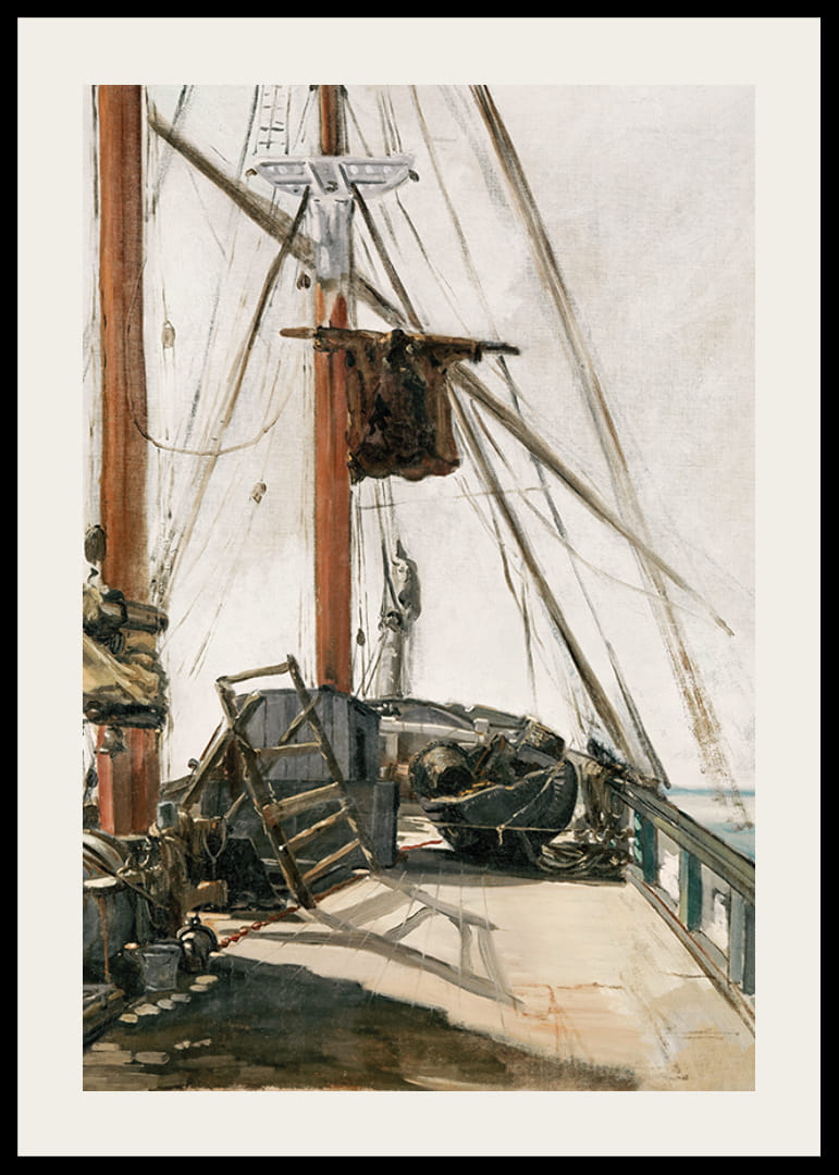 The Ship's Deck By Édouard Manet-12