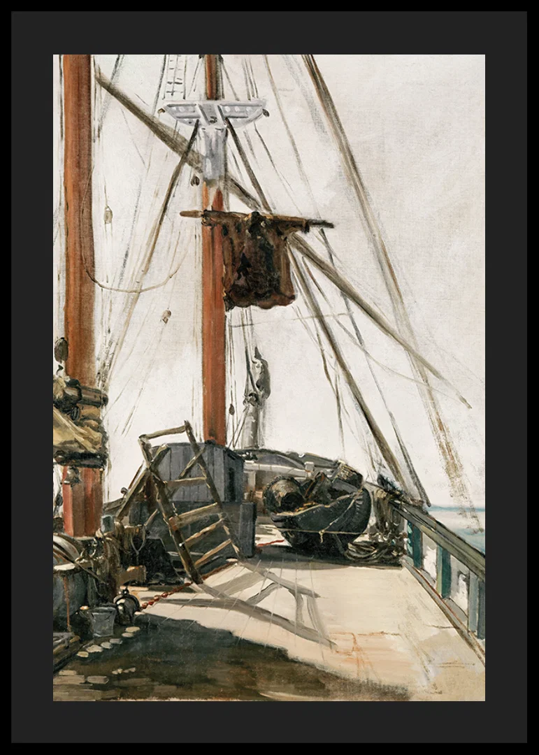 The Ship's Deck By Édouard Manet-12