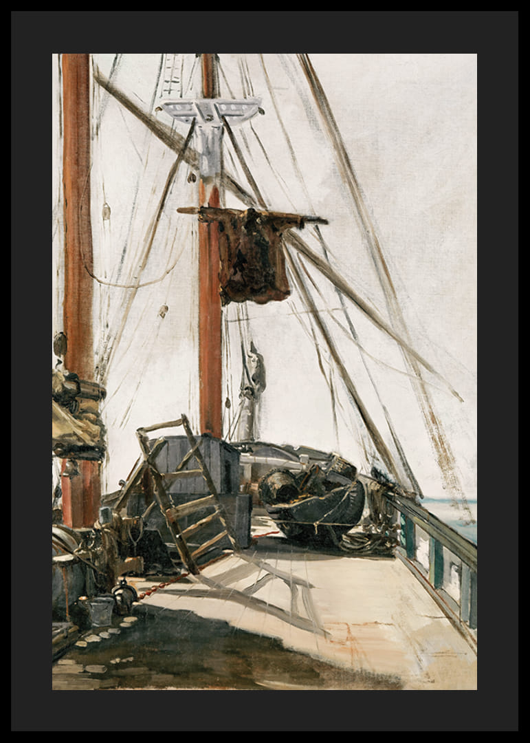 The Ship's Deck By Édouard Manet-12