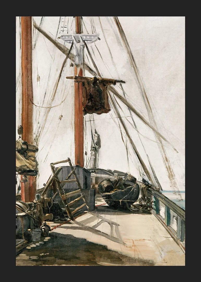 The Ship's Deck By Édouard Manet-12