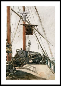 The Ship's Deck By Édouard Manet-2