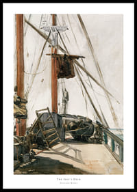 The Ship's Deck By Édouard Manet-0