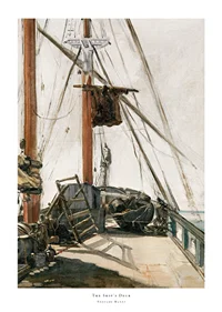 The Ship's Deck By Édouard Manet-1