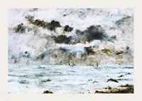 La Côte à Trouville By Eugène Louis Boudin-5