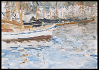 The Port Of Nice By Berthe Morisot-8