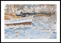 The Port Of Nice By Berthe Morisot-2