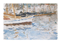 The Port Of Nice By Berthe Morisot-3
