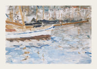 The Port Of Nice By Berthe Morisot-5