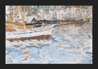 The Port Of Nice By Berthe Morisot-7
