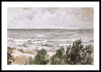 Poster Windy Day By Leon Wyczółkowski