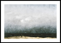 Der Mönch Am Meer By Caspar David Friedrich-2