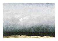 Der Mönch Am Meer By Caspar David Friedrich-3