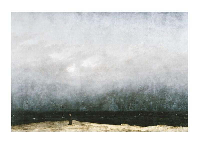 Der Mönch Am Meer By Caspar David Friedrich-12