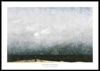 Der Mönch Am Meer By Caspar David Friedrich-0