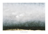 Der Mönch Am Meer By Caspar David Friedrich-1