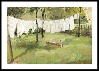 Plakat Wäscheleine By Johann Sperl