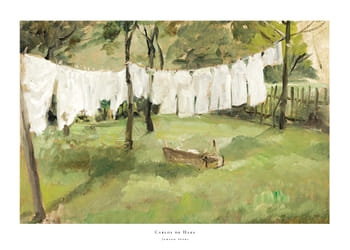 Póster Wäscheleine By Johann Sperl