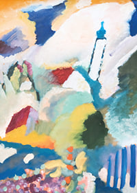 Murnaus Mit Kirche By Wassily Kandinsky-9