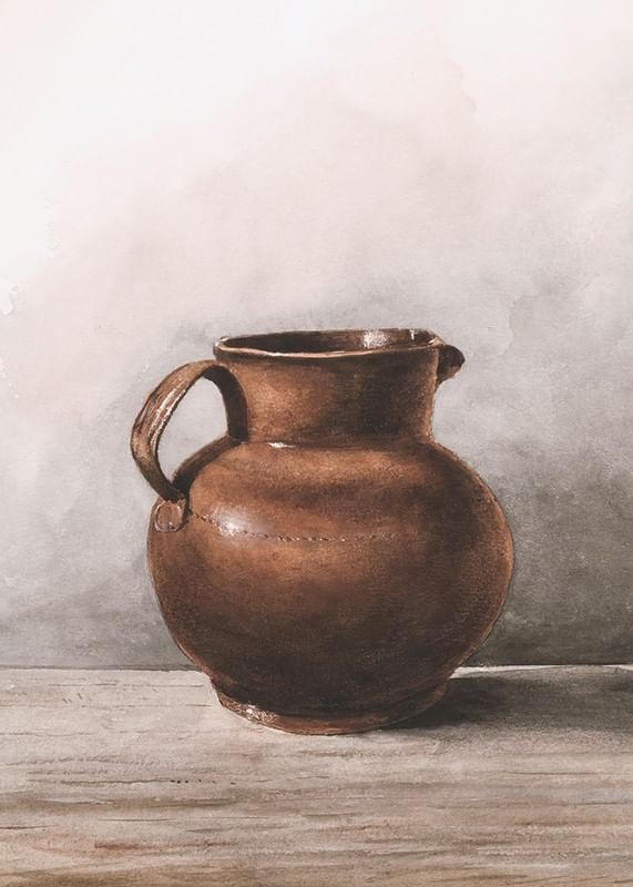 Still Life A Jug By George Jackson-12