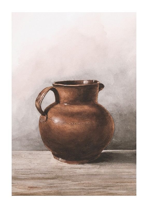 Still Life A Jug By George Jackson-12
